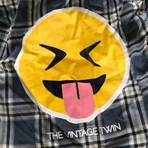 😝 The Vintage Twin 😝 printed flannel 😝